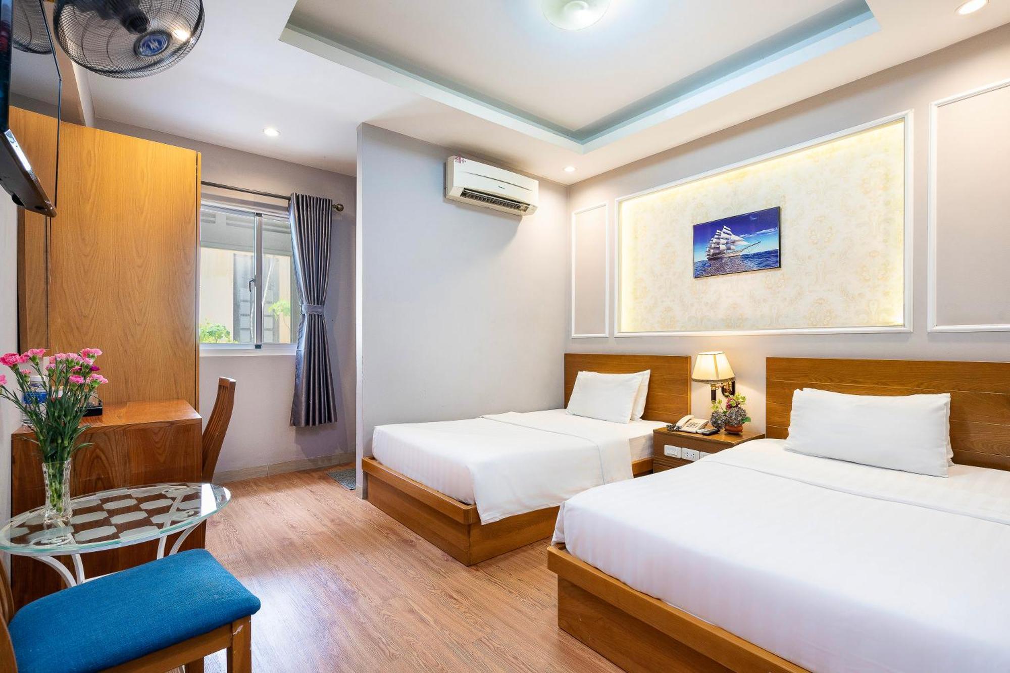 Lucky Star Hotel 266 De Tham Thành Pho Ho Chí Minh Esterno foto